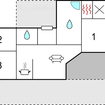 Three-bedroom Holiday In *